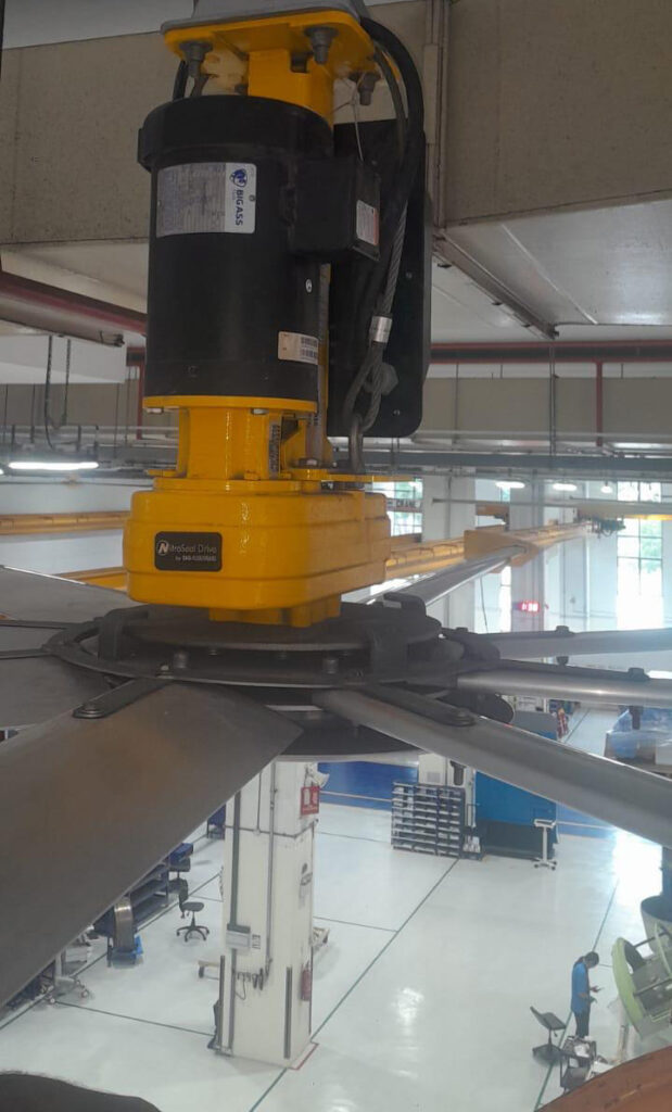 High-Volume Low-Speed Fans for Factories